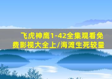 飞虎神鹰1-42全集观看免费影视大全上\海滩生死较量